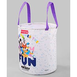 Babyhug Disney Foldable Laundry Bag with Handle Lion King Theme - Red