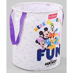 Babyhug Disney Foldable Laundry Bag with Handle Lion King Theme - Red