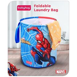 Babyhug Disney Foldable Laundry Bag with Handle Lion King Theme - Red