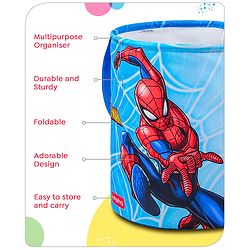 Babyhug Disney Foldable Laundry Bag with Handle Lion King Theme - Red