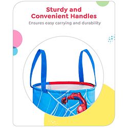 Babyhug Disney Foldable Laundry Bag with Handle Lion King Theme - Red