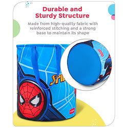 Babyhug Disney Foldable Laundry Bag with Handle Lion King Theme - Red