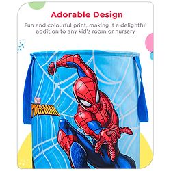 Babyhug Disney Foldable Laundry Bag with Handle Lion King Theme - Red