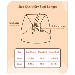 Babyhug Leak-Proof Cloth Langot Pack of 3 Large Solar Print - Multicolour | Triple Layer Protection | Reusable | Designed for Short Term Comfy Wear | Mess Free