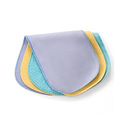 Babyhug Reusable Stay Dry Fleece Cloth Diaper Inserts Pack of 6 -Multicolour