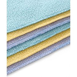Babyhug Reusable Stay Dry Fleece Cloth Diaper Inserts Pack of 6 -Multicolour