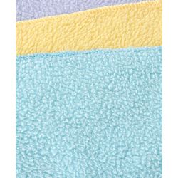 Babyhug Reusable Stay Dry Fleece Cloth Diaper Inserts Pack of 6 -Multicolour