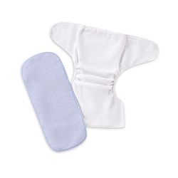 Babyhug Reusable Stay Dry Fleece Cloth Diaper Inserts Pack of 6 -Multicolour