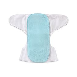 Babyhug Reusable Stay Dry Fleece Cloth Diaper Inserts Pack of 6 -Multicolour