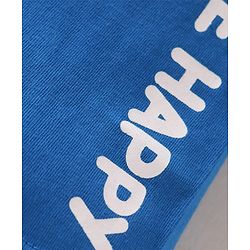 Babyhug Cotton Single Jersey Knit Mid Thigh Length Shorts with Animal Print & Stripes Pack of 3 - Blue & White