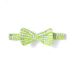 Babyhug Cotton Knit Sleeveless Checkered Frock with Headband Floral Embroidery & Smocking - Light Green