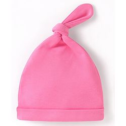 Babyhug 100% Cotton Cap with Daddy's Little Princess Text Print - Pink