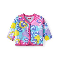 Babyhug Terry Knit Full Sleeves Printed Night Suit - Multi Colour