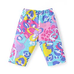 Babyhug Terry Knit Full Sleeves Printed Night Suit - Multi Colour