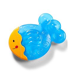 Babyhug Water-Filled Fish Shaped Teether - Blue | Safe, Soothing, and BPA-Free Teething Toy for Infants | Child-Safe Material | Promotes Oral Comfort & Sensory Development | Non-Toxic | BIS Certified