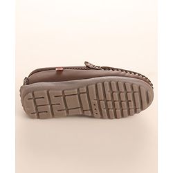 Cute Walk by Babyhug Slip on Formal Loafer Shoes - Brown