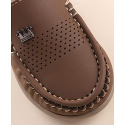Cute Walk by Babyhug Slip on Formal Loafer Shoes - Brown