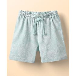 Babyhug Cotton Knit Striped & Pineapple Printed Shorts Pack of 3 - Multicolor