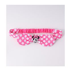 Babyhug Disney Headband With Minnie Mouse Bow Applique Free Size - Pink
