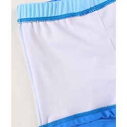 Babyhug Swimming Trunk With Dino Print - Blue