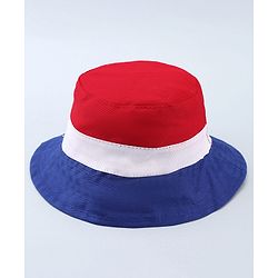 Babyhug Disney Cotton Woven Summer Cap with Mickey Mouse Graphics Green - Diameter 16.6 cm