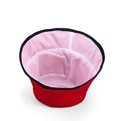 Babyhug Disney Cotton Woven Summer Cap With Cars Graphics Red - Diameter 21 cm
