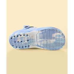 Cute Walk by Babyhug Clogs With Bow & Heart Applique - Blue