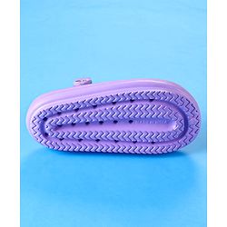 Cute Walk by Babyhug Clogs with Backstrap Closure & Dolphin Applique - Purple