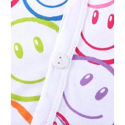 Babyhug 100 % Cotton Baby Gift Sets Pack of 7 - Blue & White