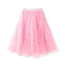 Babyhug Woven Sleeveless Net Embroidered Sequinned Long Choli With Lehenga & Dupatta Set  - Pink