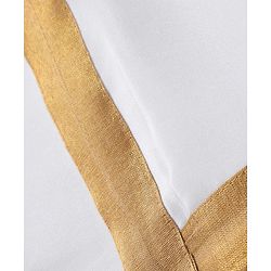 Babyhug Woven Half Sleeves Solid Color Shirt & Mundu Set - Red & White