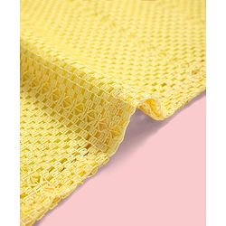 Babyhug Woven Full Sleeves Solid Kurta Pyjama Set - Yellow