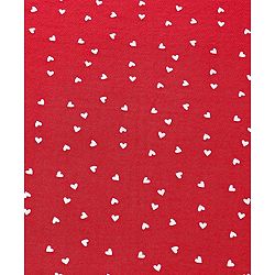 Babyhug Cotton Terry Woven Bath Towel With Heart Print L 76 x B 76 cm - Red