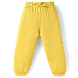 Babyhug Cotton Jersey Knit Full Length Solid Lounge Pants Pack of 5 - Multi Color