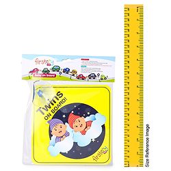 Babyhug Twins On Board Sign - Yellow