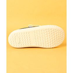 Cute Walk by Babyhug Velcro Closure Casual Shoes with Floral Print - Yellow