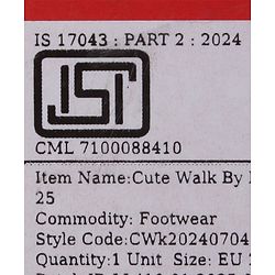 Cute Walk by Babyhug Slip On Casual Shoes with Cycle Embroidery -  White