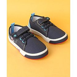Cute Walk by Babyhug Velcro Closure Casual Shoes - Navy Blue