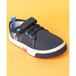 Cute Walk by Babyhug Velcro Closure Casual Shoes - Navy Blue