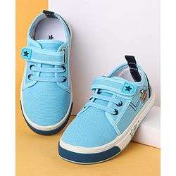 Cute Walk by Babyhug Velcro Closure Casual Shoes - Navy Blue