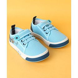 Cute Walk by Babyhug Velcro Closure Casual Shoes - Navy Blue
