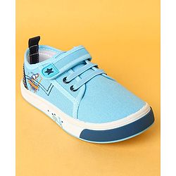 Cute Walk by Babyhug Velcro Closure Casual Shoes - Navy Blue