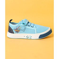 Cute Walk by Babyhug Velcro Closure Casual Shoes - Navy Blue