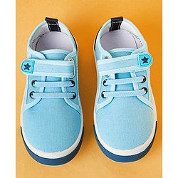 Cute Walk by Babyhug Velcro Closure Casual Shoes - Navy Blue