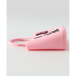 Babyhug Hand Bag With Butterfly & Bow Applique Free Size - Pink