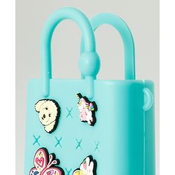 Babyhug Free Size Sling Bag With Butterfly Applique & Detachable Straps - Blue