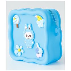 Babyhug Free Size Sling Bag With Animal Applique & Detachable Straps - Blue