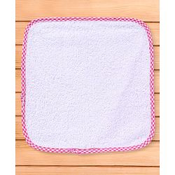 Babyhug 100% Cotton Terry Knit Solid Wash Cloths L 25 x B 25 cm Pack of 6 - Multicolor