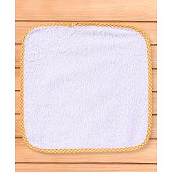 Babyhug 100% Cotton Terry Knit Solid Wash Cloths L 25 x B 25 cm Pack of 6 - Multicolor
