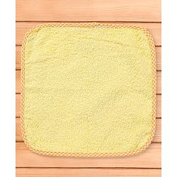 Babyhug Terry Knit Solid Wash Cloths Pack of 6 L 25 x B 25 cm - Multicolor